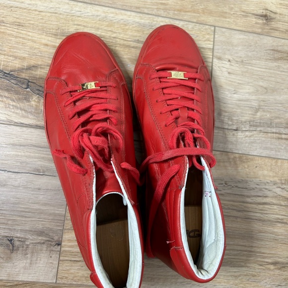 True Religion Men’s Red Leather Shoes RRP - Picture 3 of 6